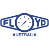 Floyd General Purpose Analogue Pressure Gauge (63mm Dial, 8,000 kPa, Oil Filled, Bottom Connection)
