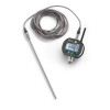 LC20 Pressure / temperature gauge, 300 psi, 1/4" MNPT, 12in long thermal probe, 5 meter cable, Bluetooth radio