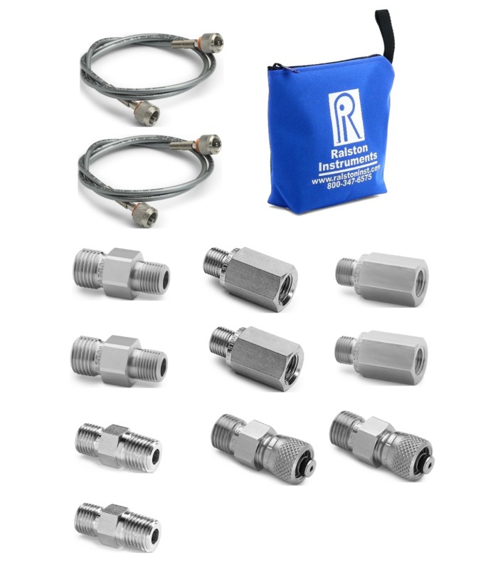 Ralston QSQS-KIT-2M Quick-Test 2M Hose and Fittings Kit