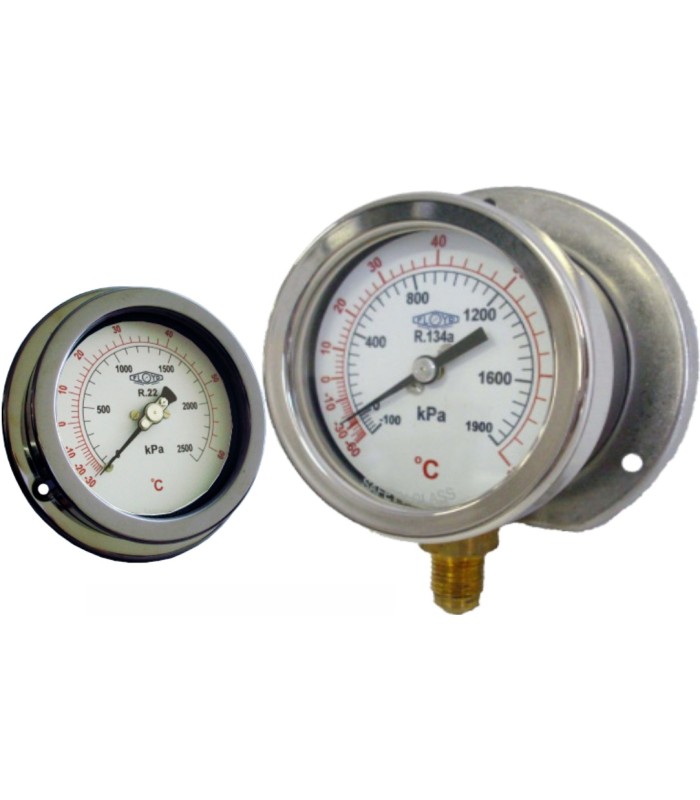 Floyd Australia PBX Industrial Analogue Pressure Gauge - Custom Dial & Perspex Window