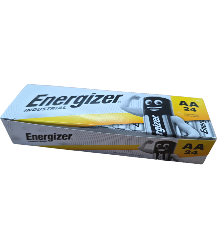 Energizer Industrial AA 1.5V Alkaline Batteries (EN91) 24 Pack
