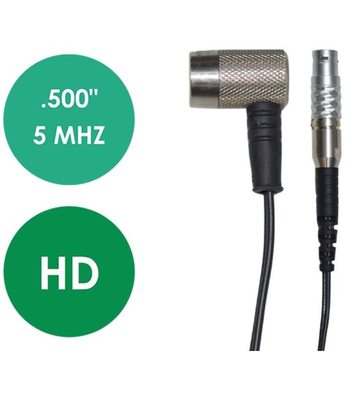 Dakota T-1049-2700 Ultrasonic Dual Element ThruPaint Thickness Transducer (1/2in, 5MHz)