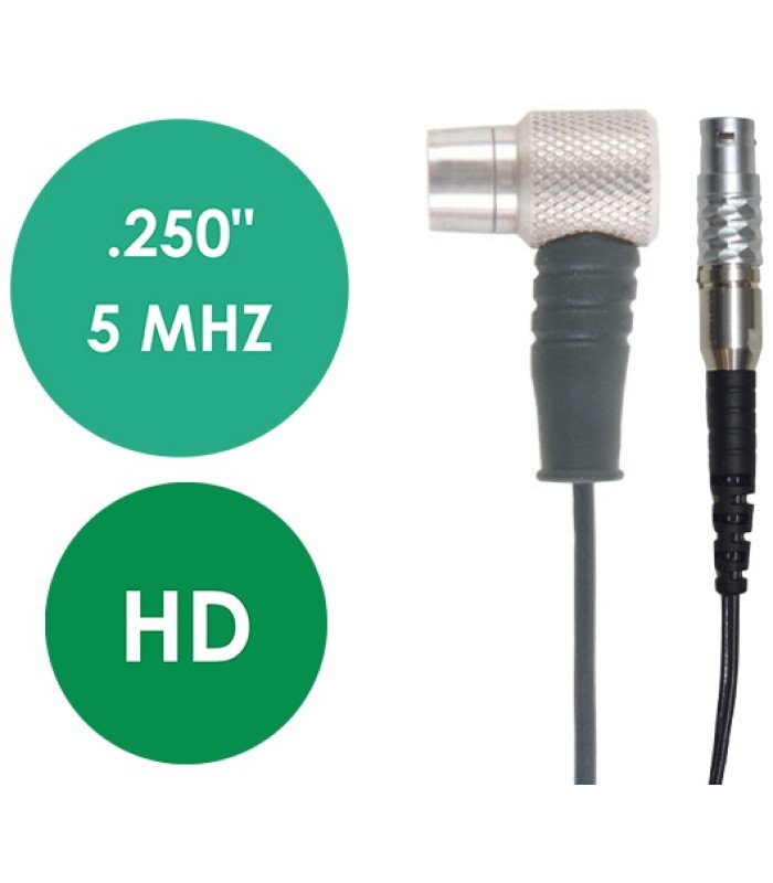 Dakota T-1029-2700 Ultrasonic Dual Element ThruPaint Thickness Transducer (1/4in, 5MHz)