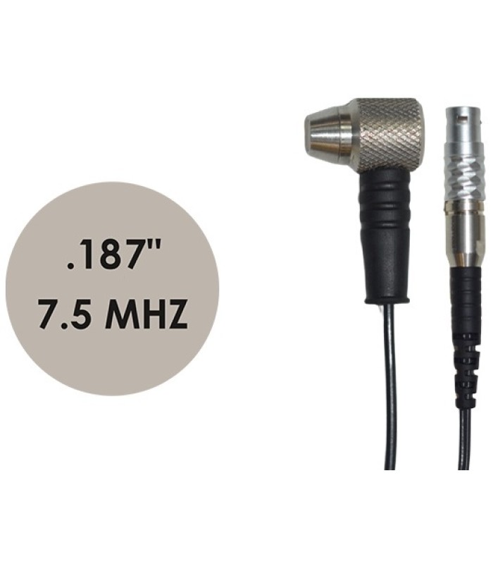 Dakota T-1019-3000 Ultrasonic Dual Element Thickness Transducer (3/16in, 7.5MHz)