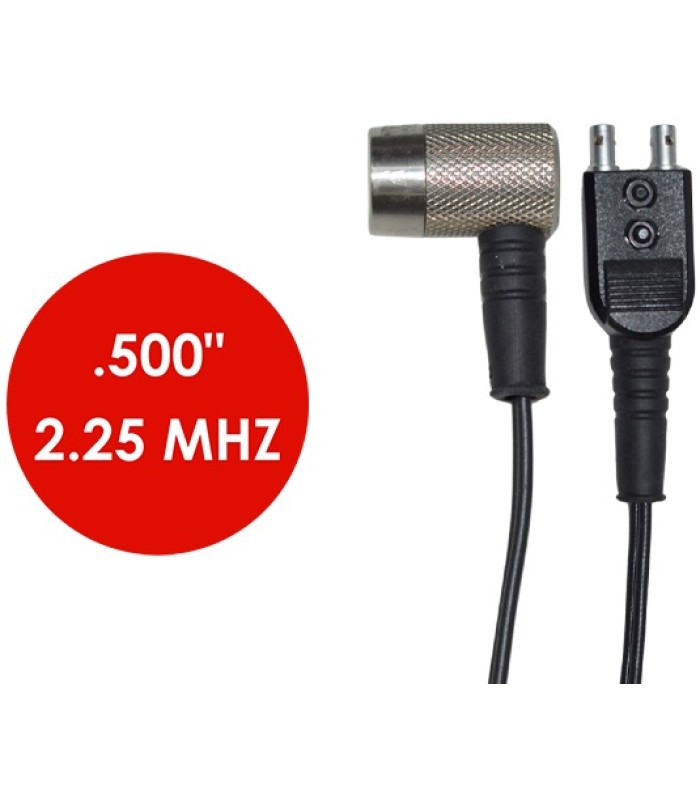 Dakota T-104-1000 Ultrasonic Dual Element Thickness Transducer (1/2in, 2.25MHz)