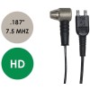 Dakota T-101-3700 Ultrasonic Dual Element ThruPaint Thickness Transducer (3/16in, 7.5MHz)